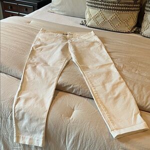 Old Navy Cream Pixie Pants